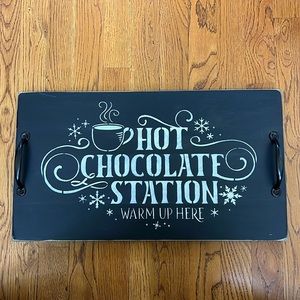 ❌TEMPORARILY UNAVAILABLE❌ No Brand Hot Chocolate Station Platter